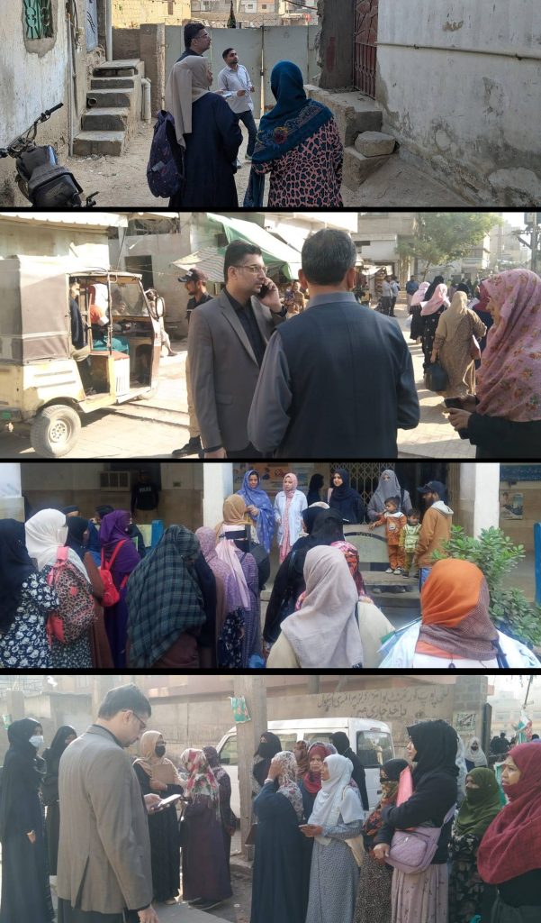 The Polio Campaign is Continuing Rapidly in District Central, with Deputy Commissioner Taha Saleem personally present in the field.